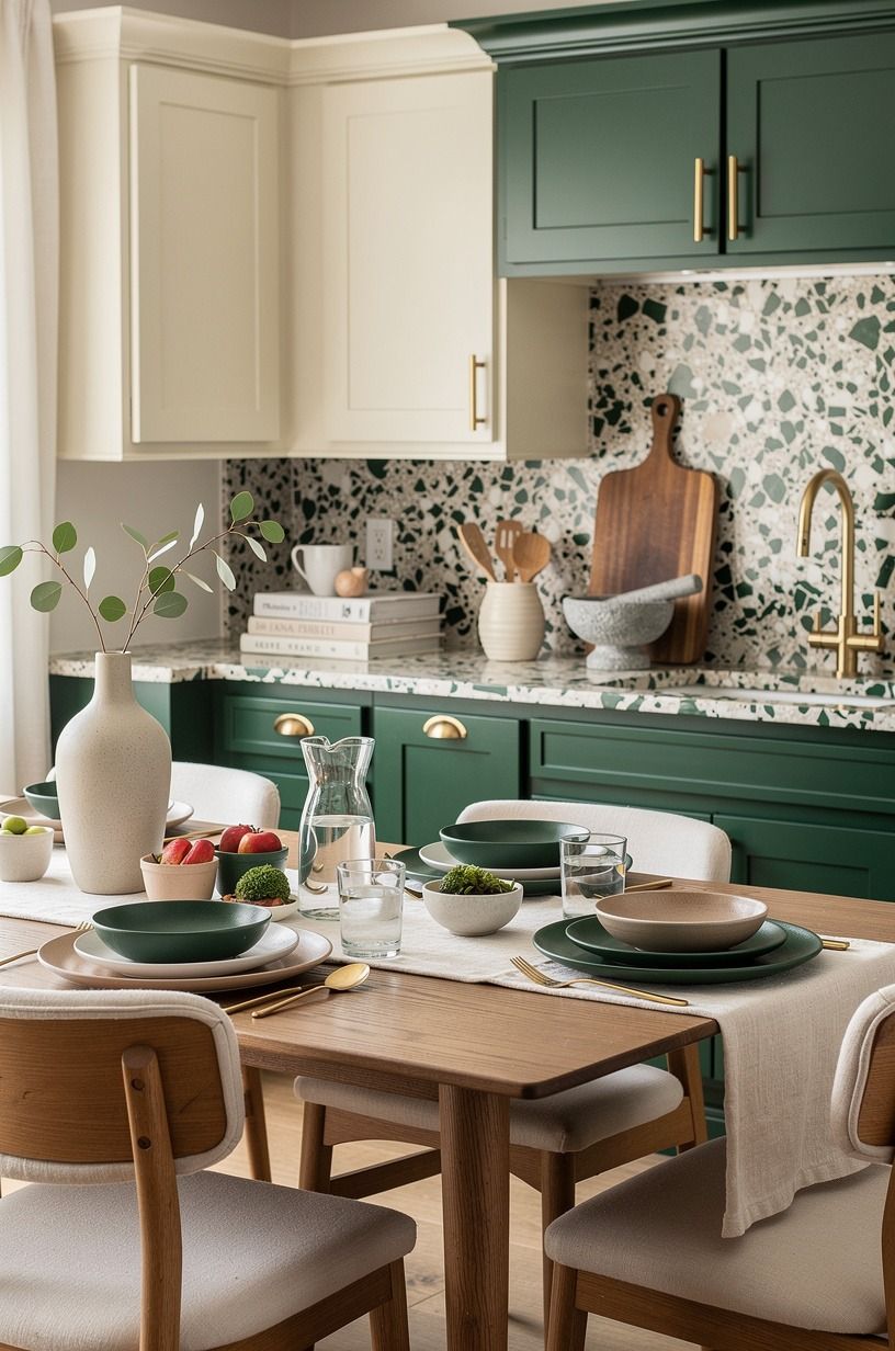 Mix stoneware instead of chasing a matching dinner set