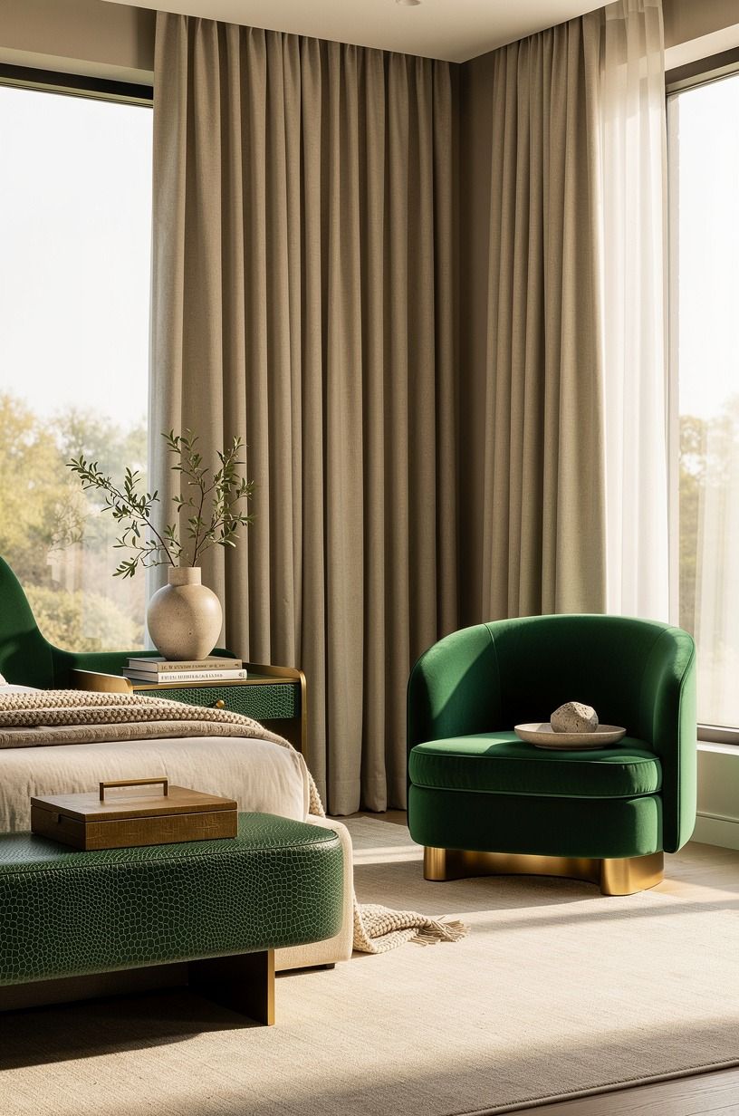 Hang drapes higher than your window frame