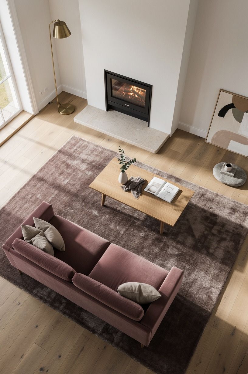 Start with the log burner’s safe zone
