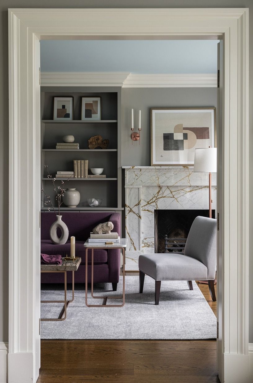 Can a porch-blue ceiling soften your vintage style home decor interior design?