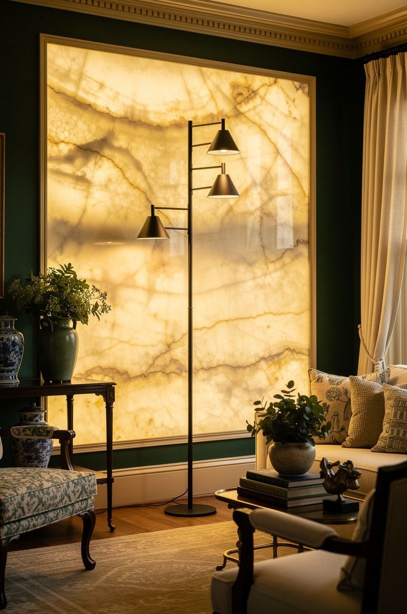 Choose iron over shiny chrome for the Three-Height Light Stack