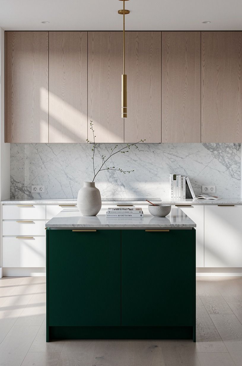 Can a green island make white oak feel current?