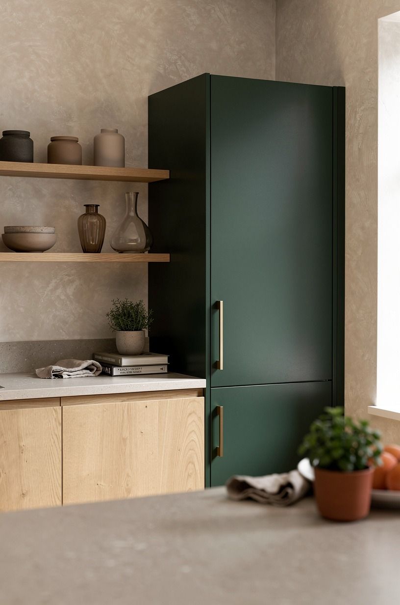 Paint the pantry surround, not the oak