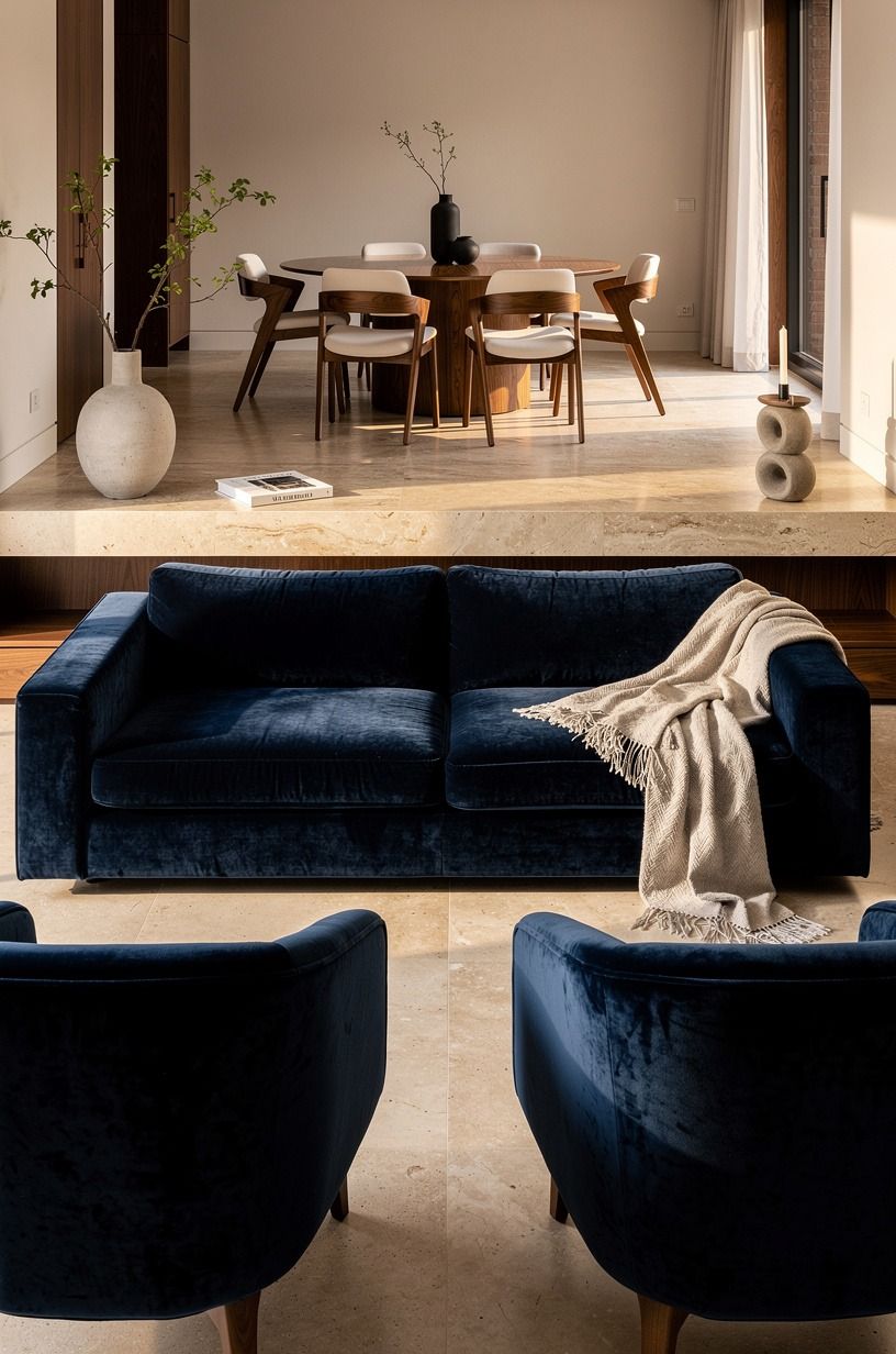 Bring in mohair velvet where hands can reach it
