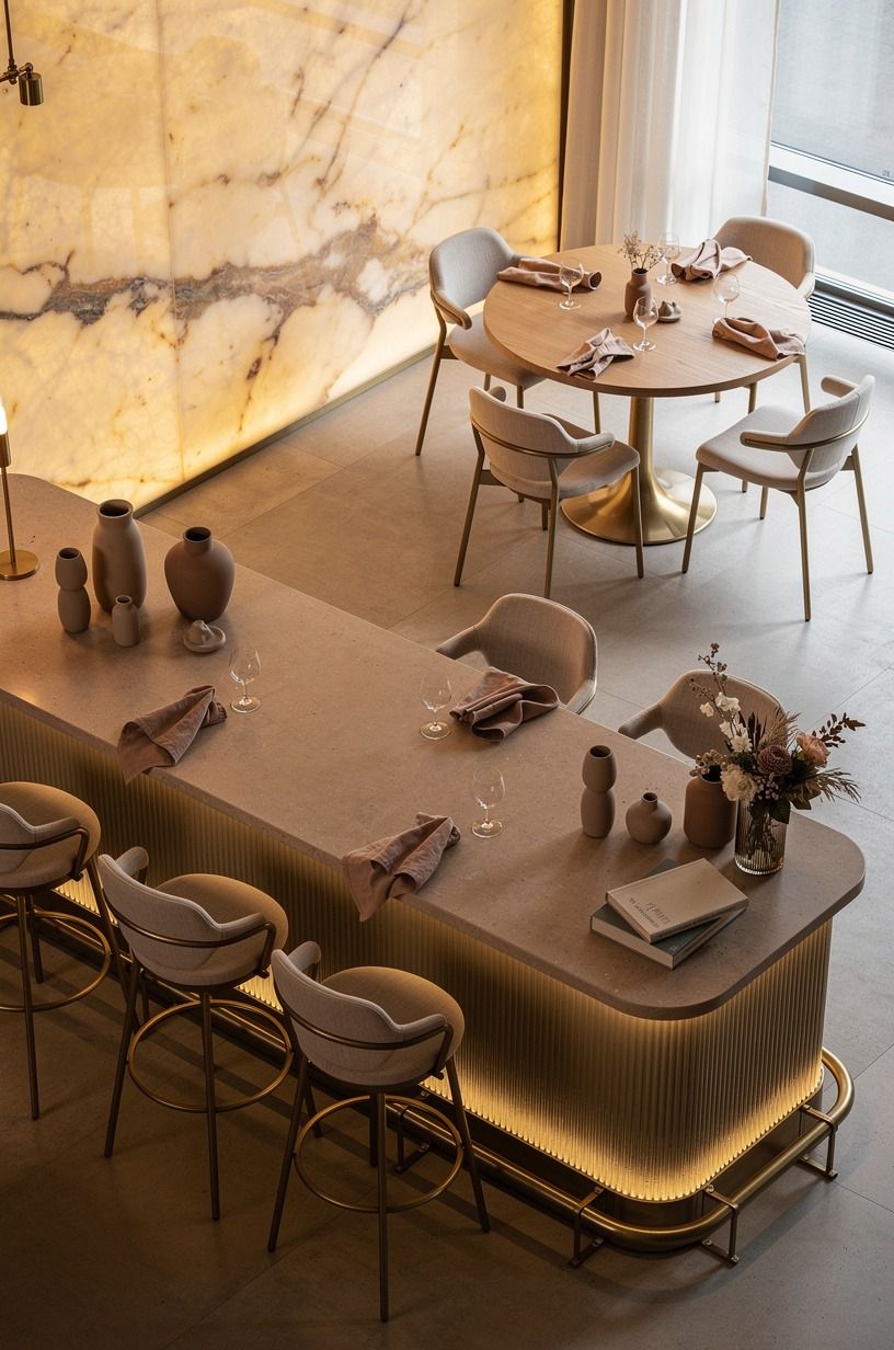 Choose brass over chrome for speakeasy decor interior design