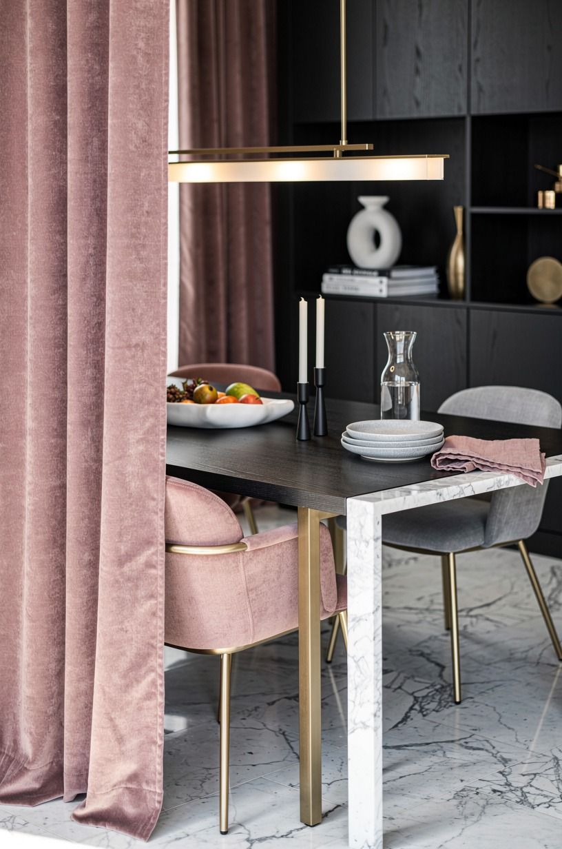 Could a curtain make a club room design?