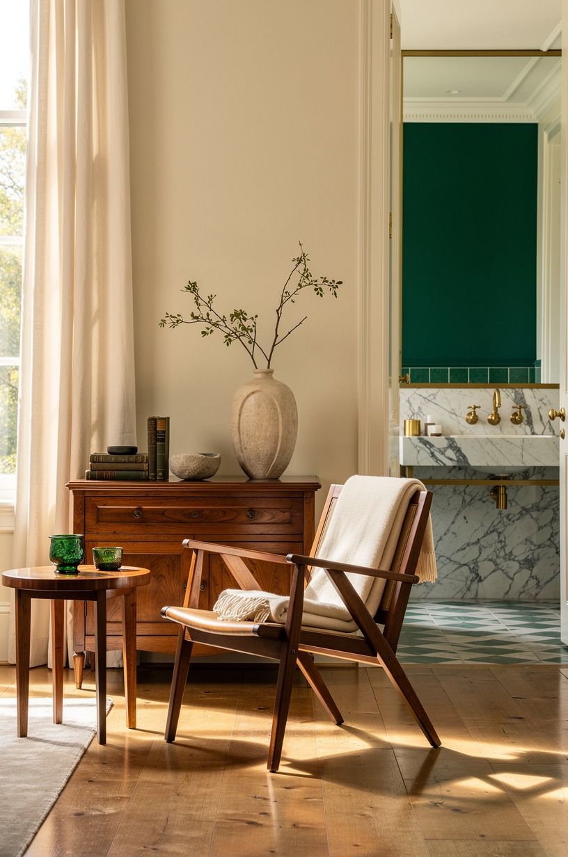 Choose wood over chrome for the warm break
