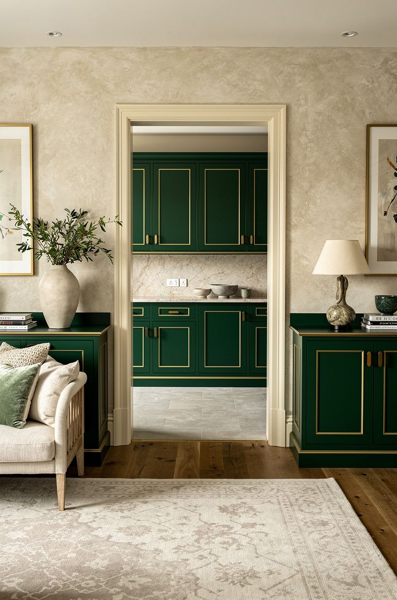 Add a Rug That Stops Before the Doorway