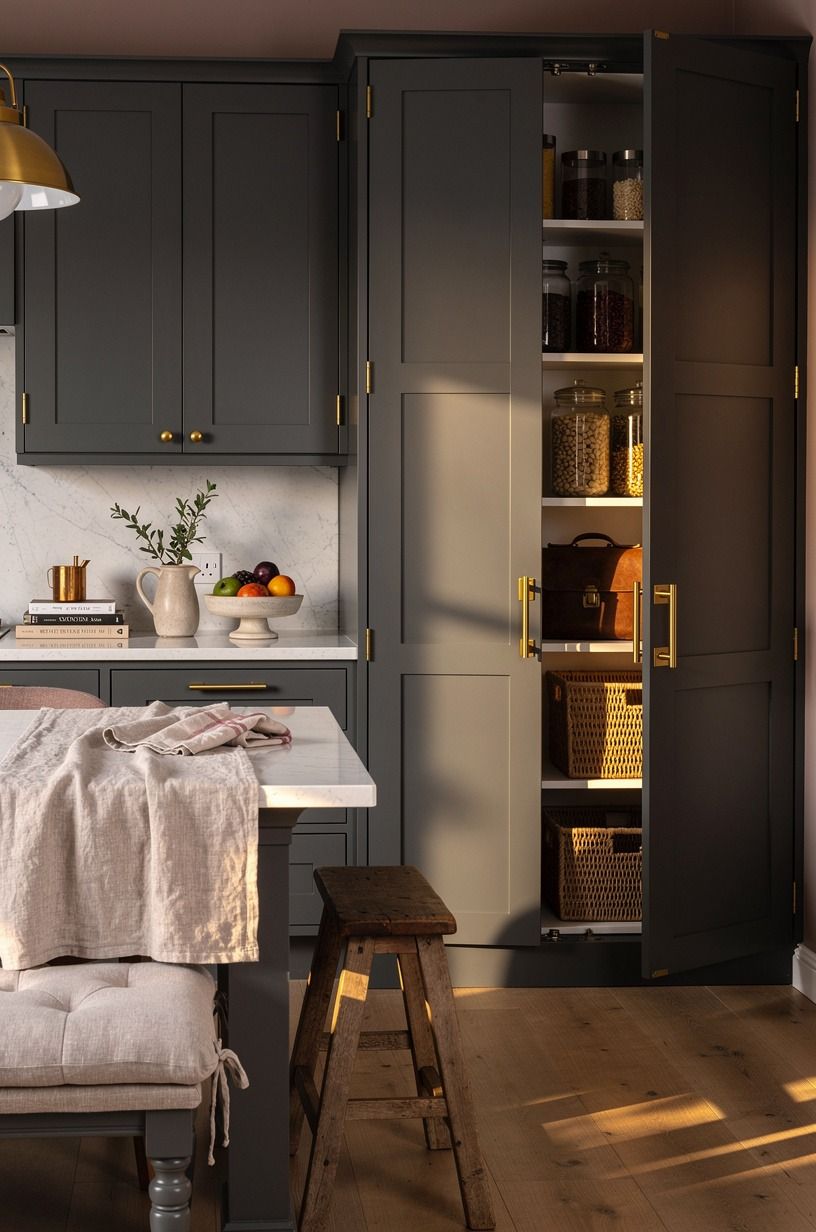 Choose a Freestanding Pantry Over Built-Ins