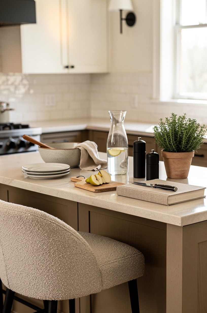 Layer a Countertop Vignette With Real Utility