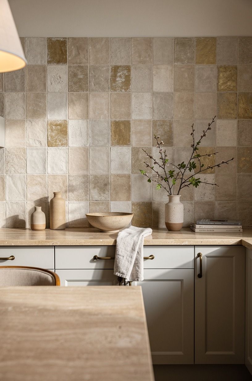 Make the Backsplash a Handmade Moment