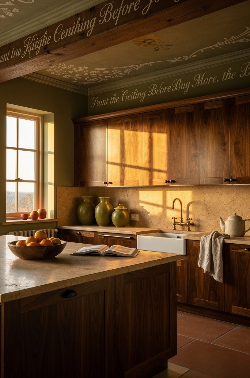 Paint the Ceiling Before You Buy More Decor