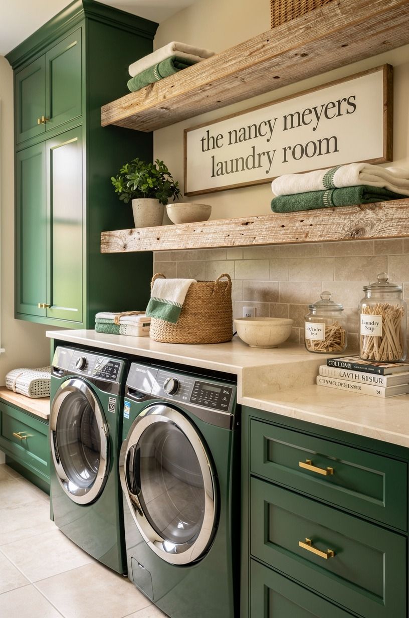 How to Create a Nancy Meyers Laundry Room That Feels Inviting - 18 Ideas