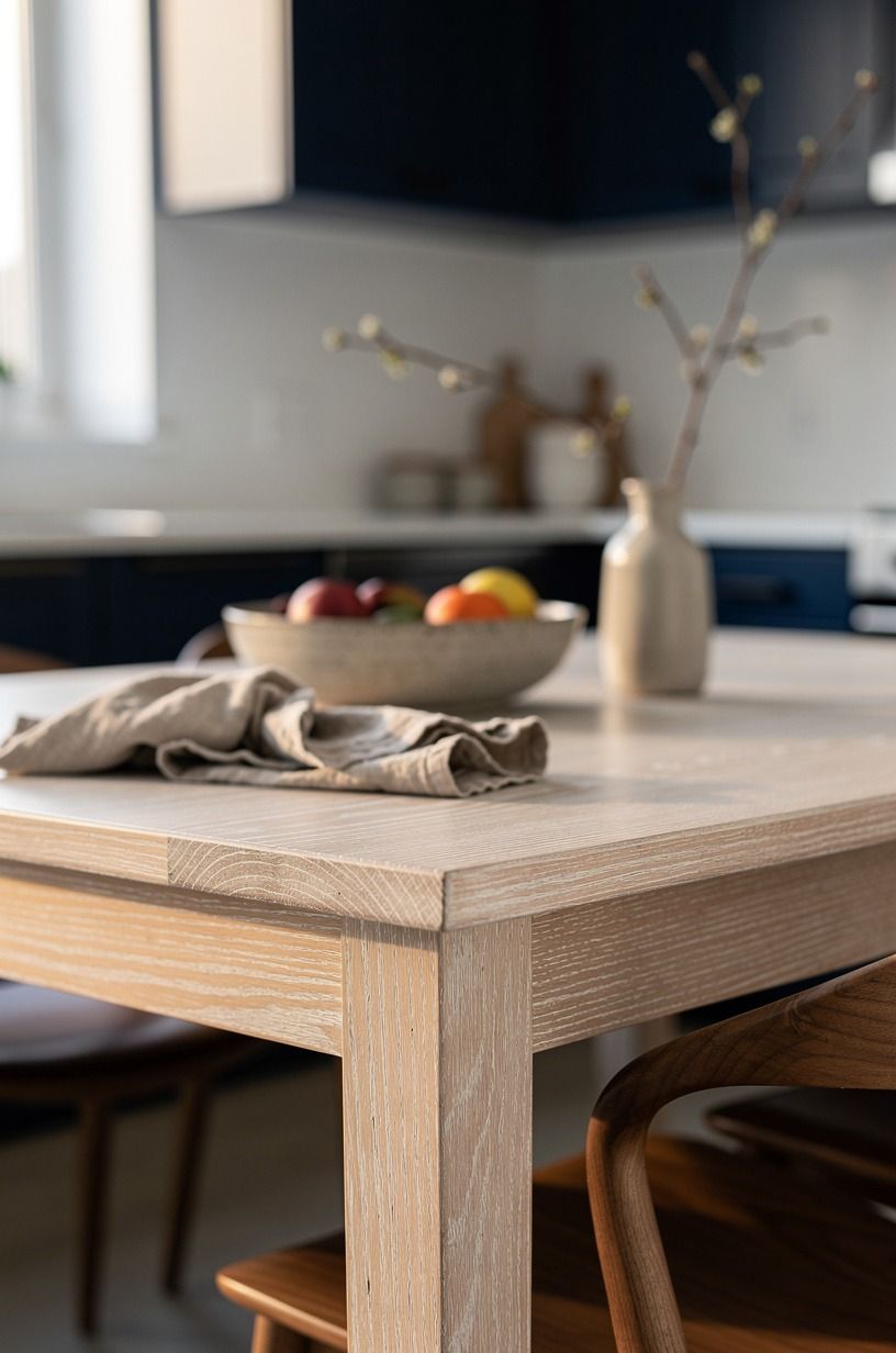 Choose a table shape that lets your family move