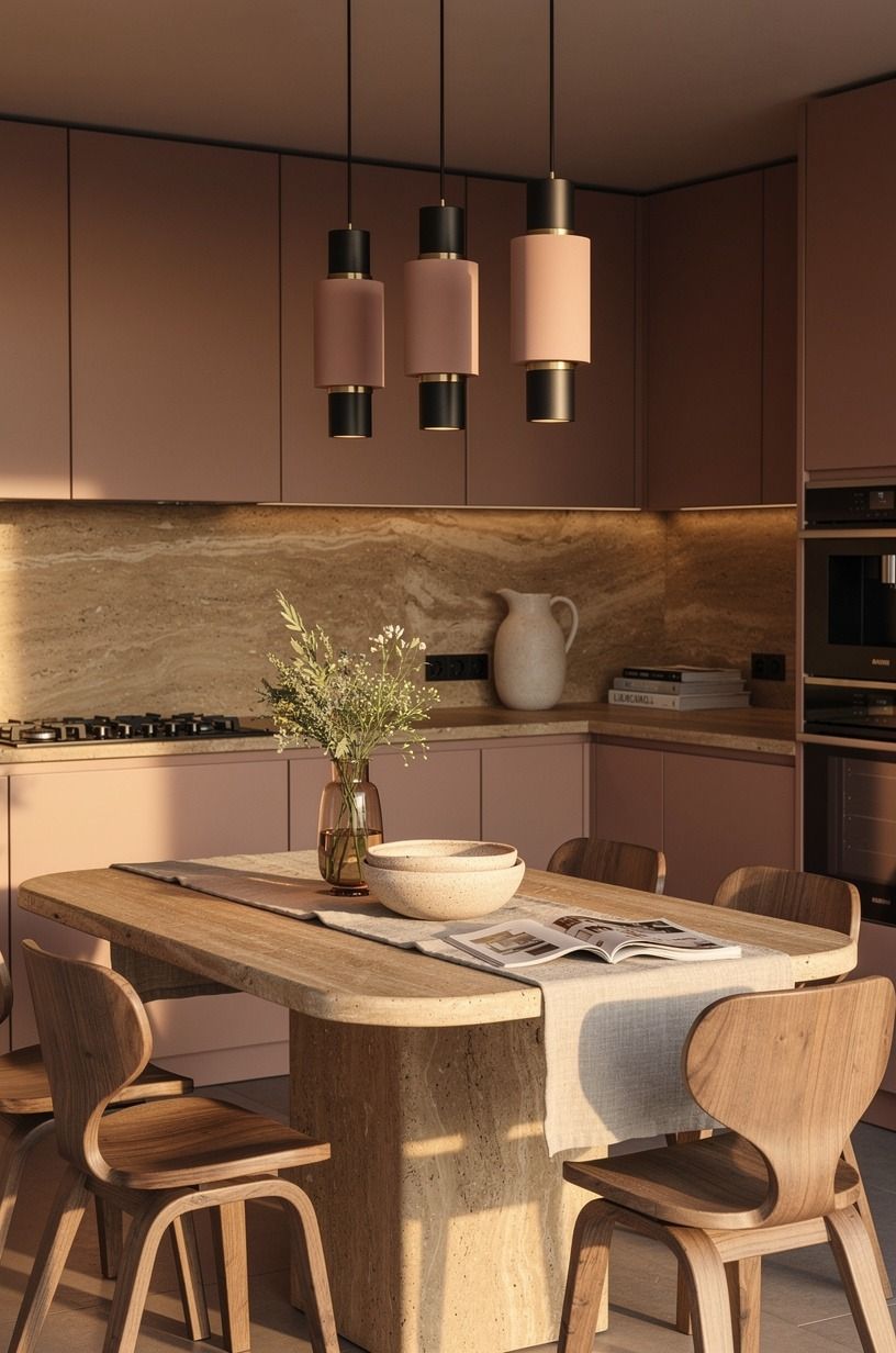 Hang the Three-Height Light Stack above the table