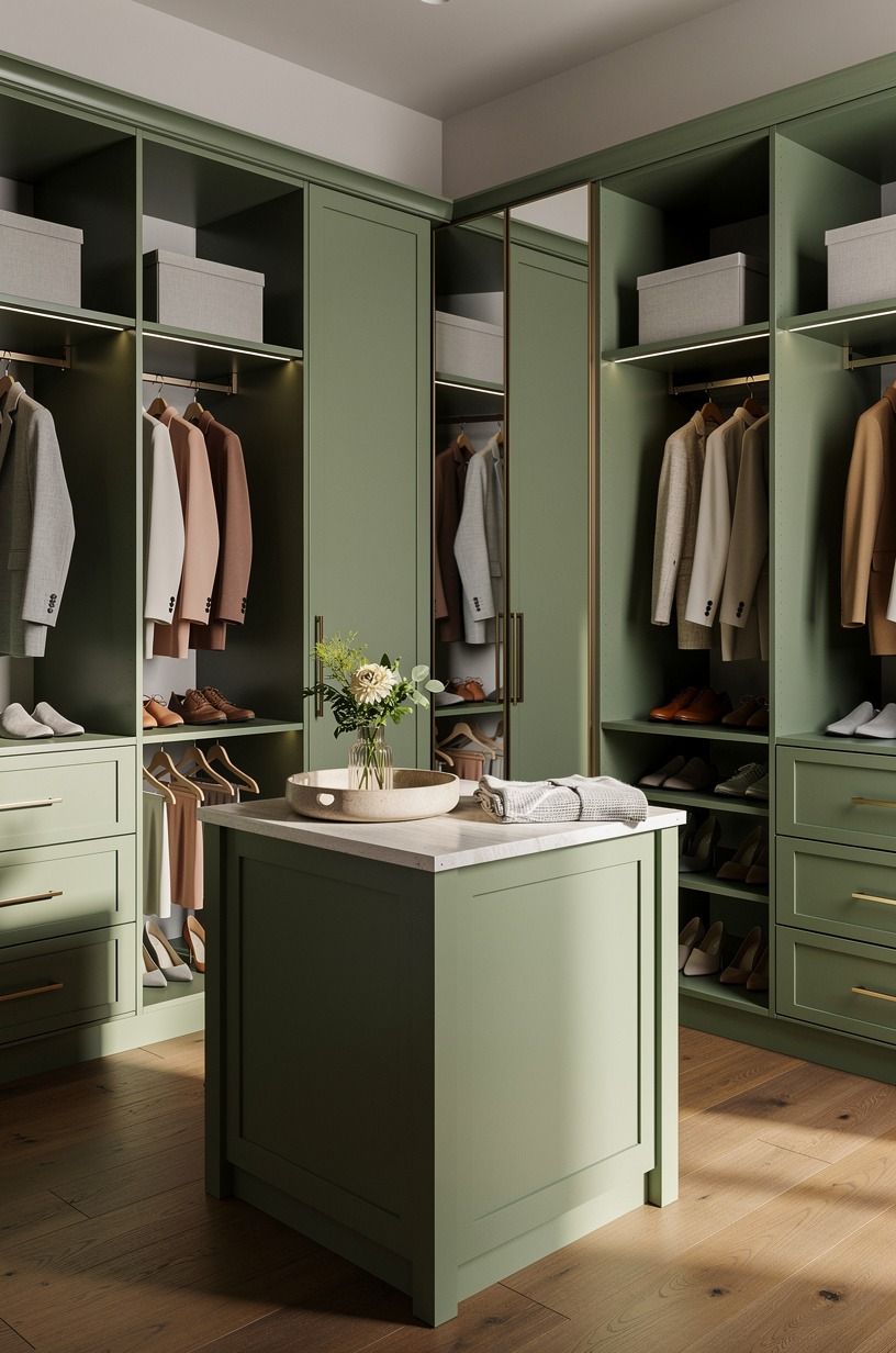 Can a Corner Island Fit in Your Dressing Room?