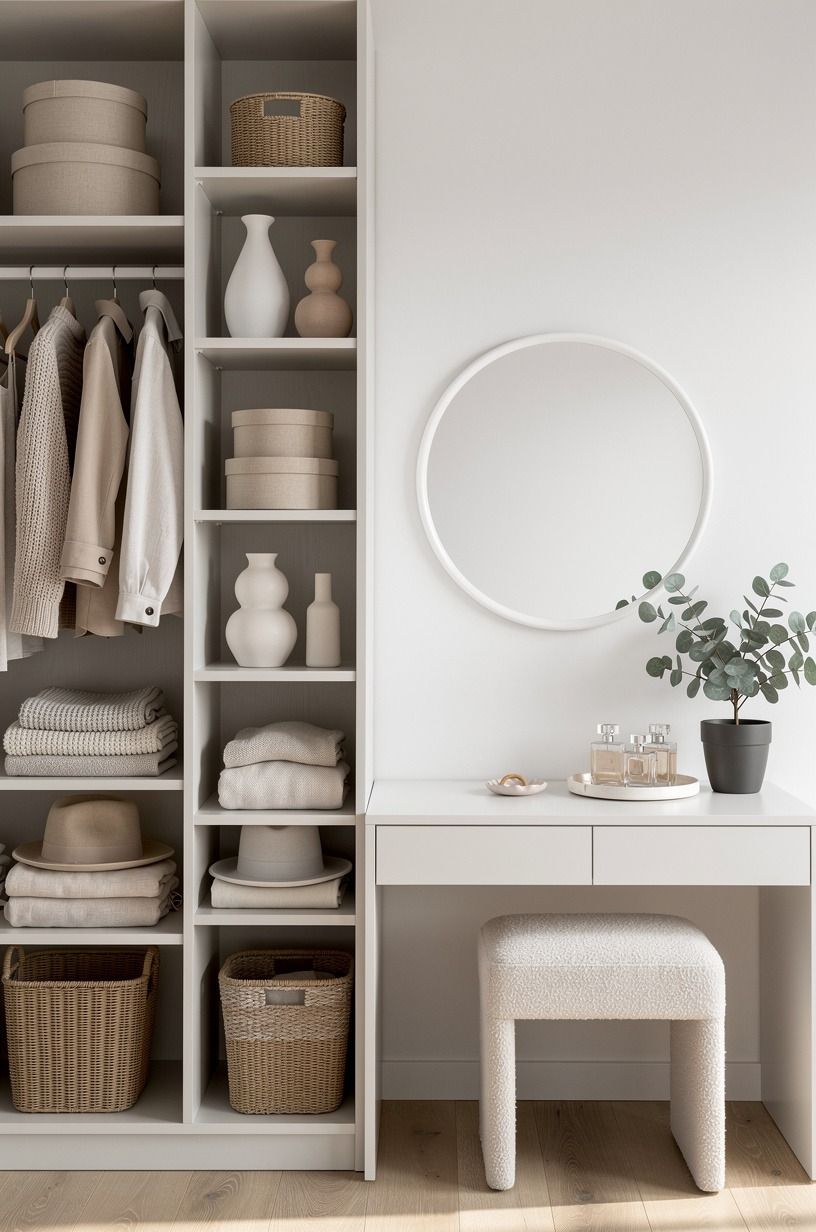 Choose Soft White Over Bright White for Shelving