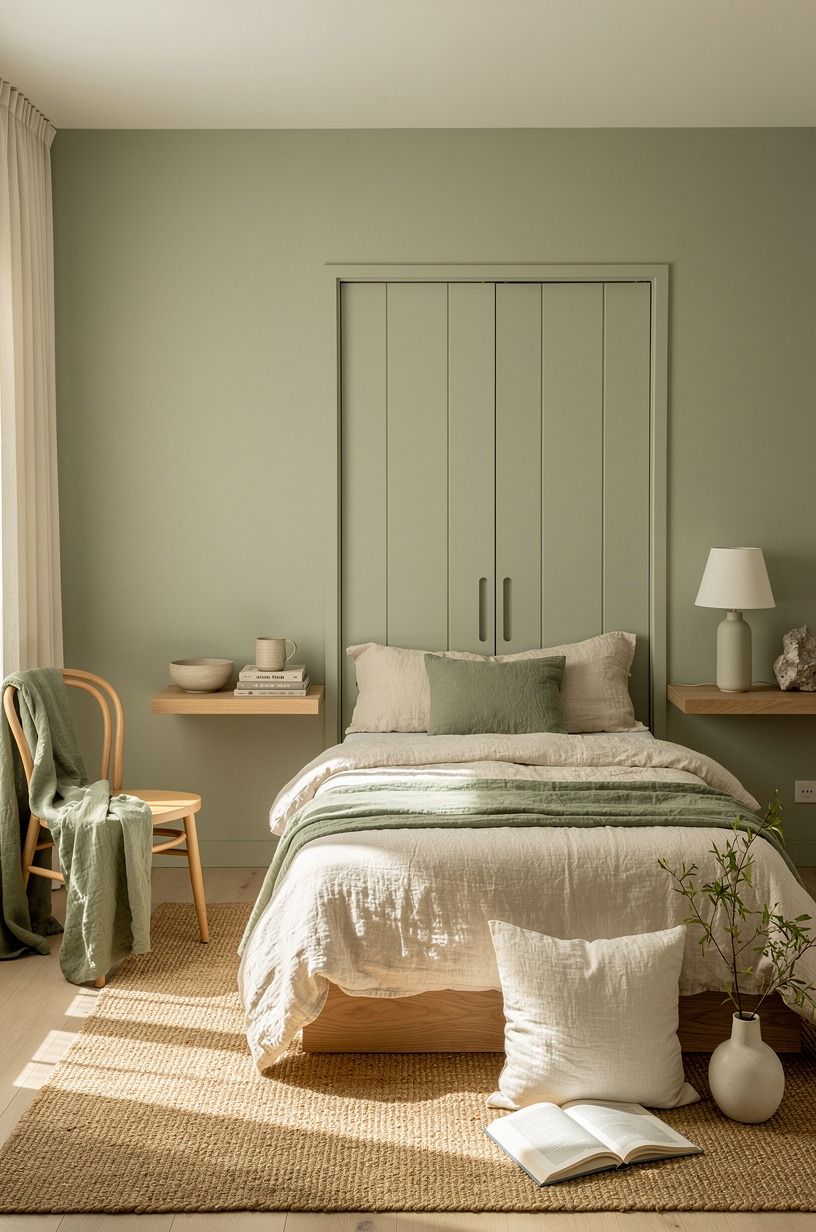 Paint the Back Wall in Benjamin Moore Pale Oak