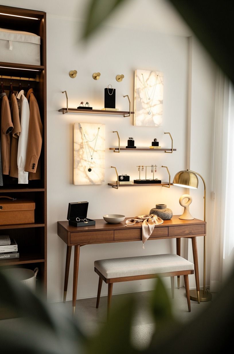 Turn the Dead Wall Into a Jewelry Gallery