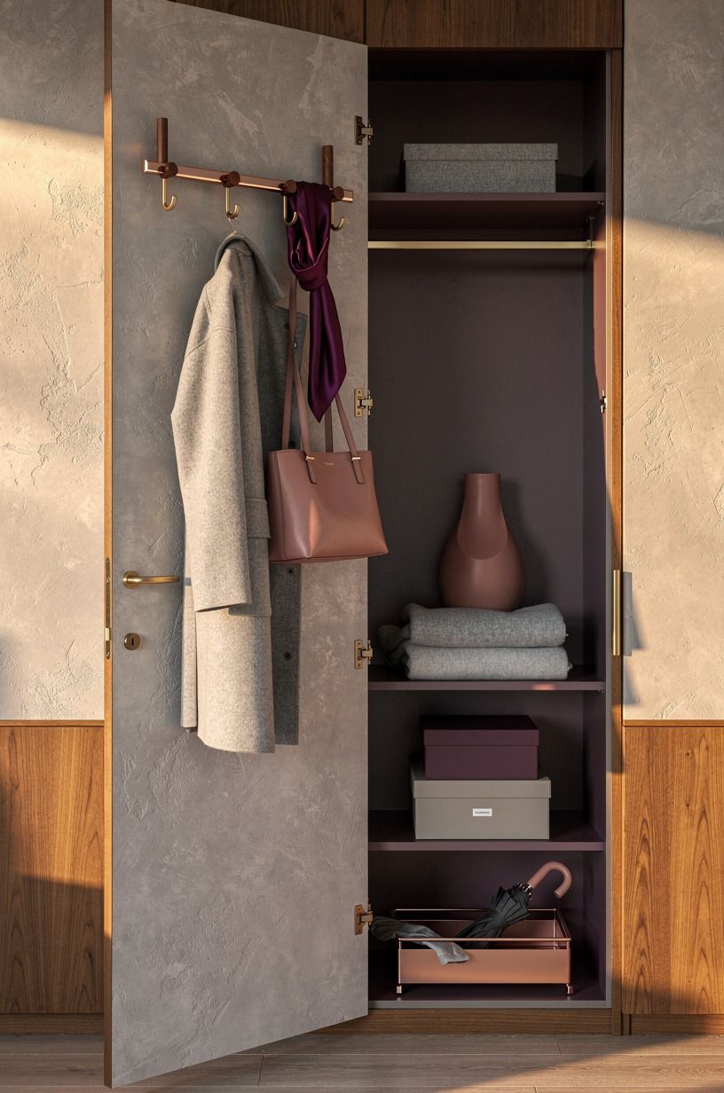 Use a Door-Back Zone Instead of Another Cabinet
