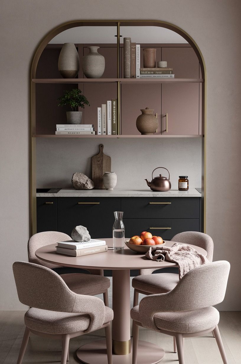 Float open shelves only where they earn their place