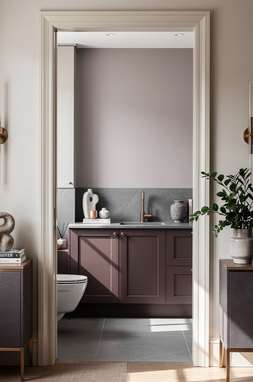 Replace a busy backsplash with paintable calm