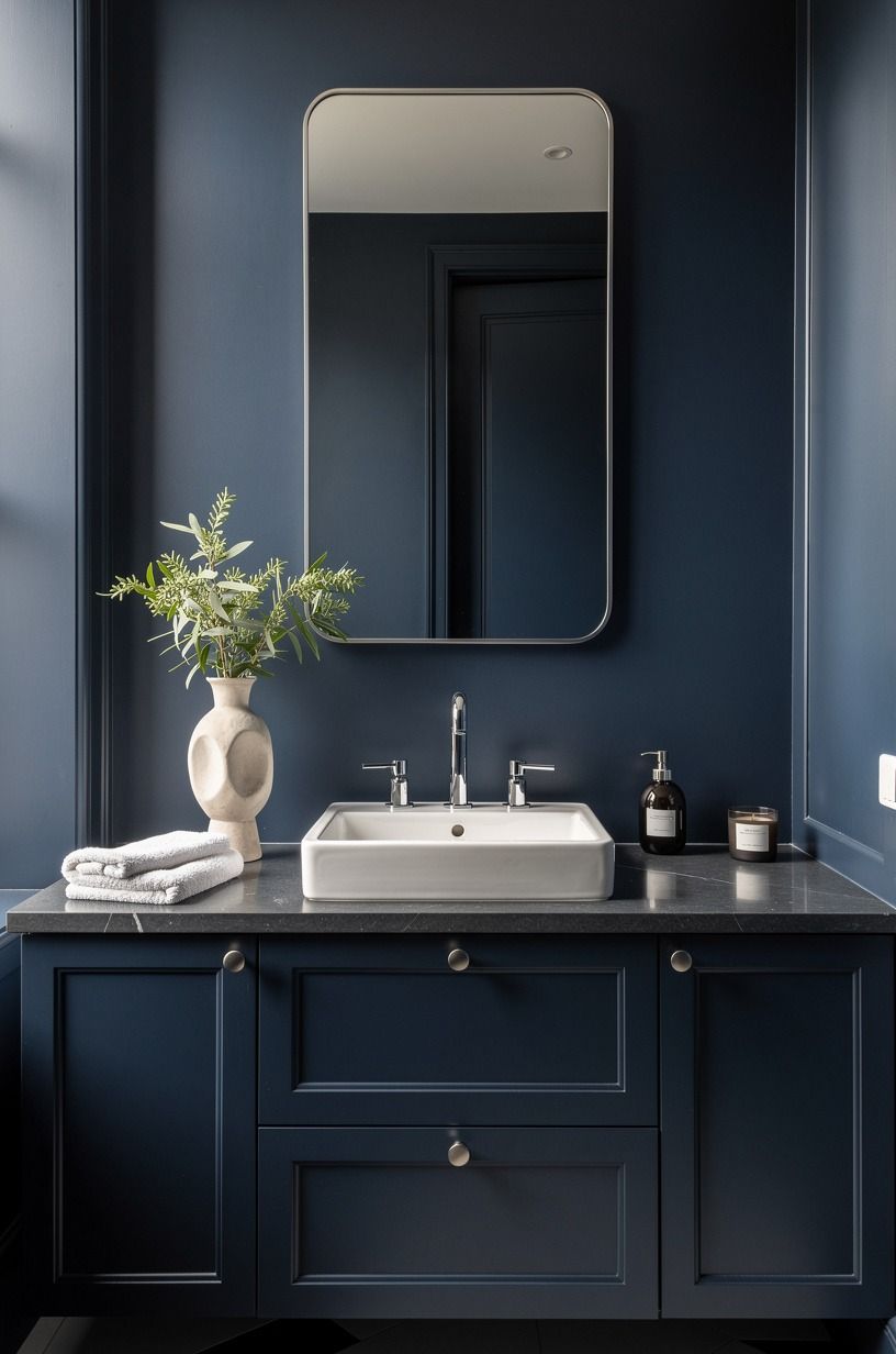 Choose Hague Blue Over Flat Black