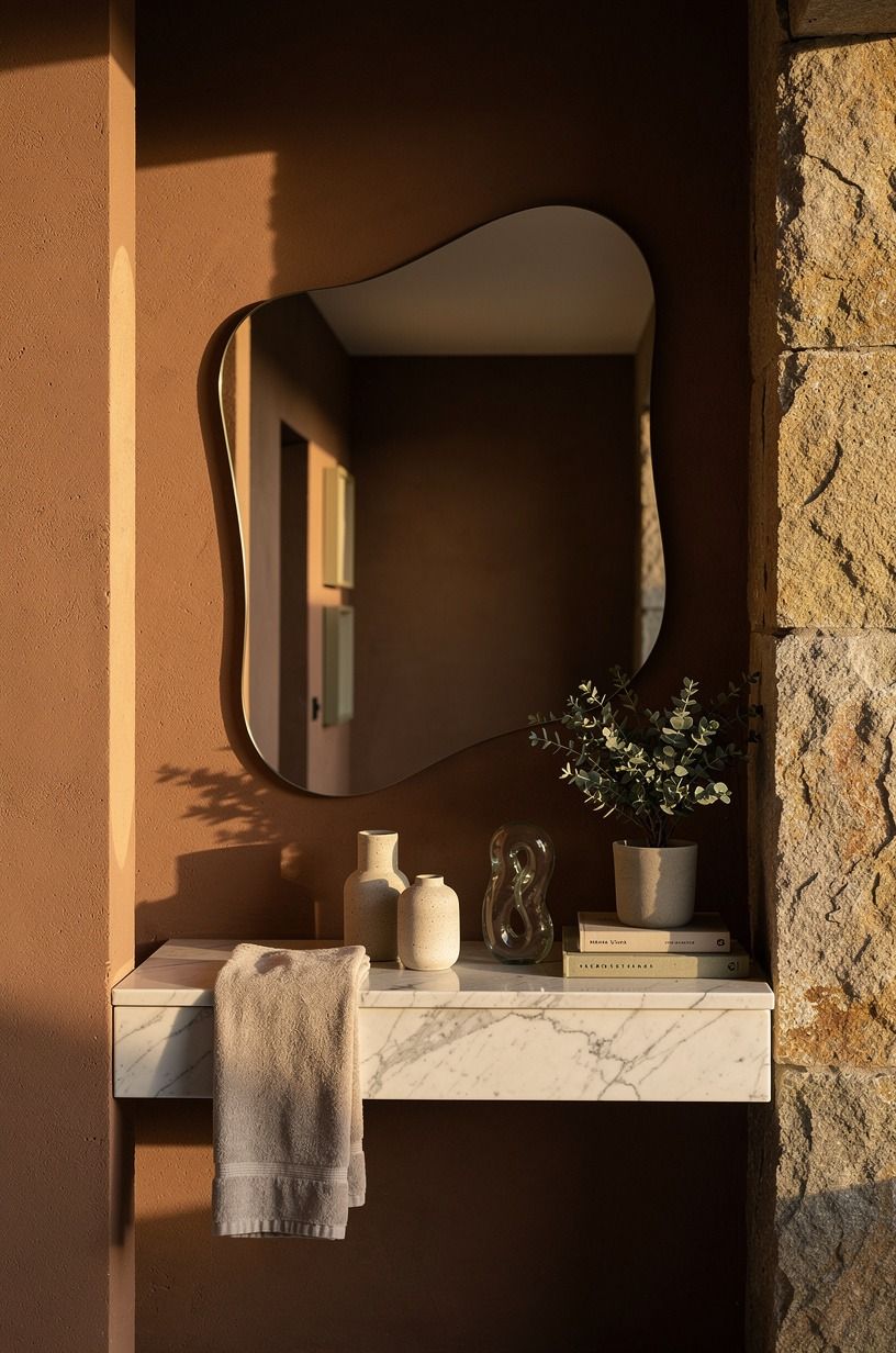 Swap a Builder Mirror for a Soft-Edged Shape
