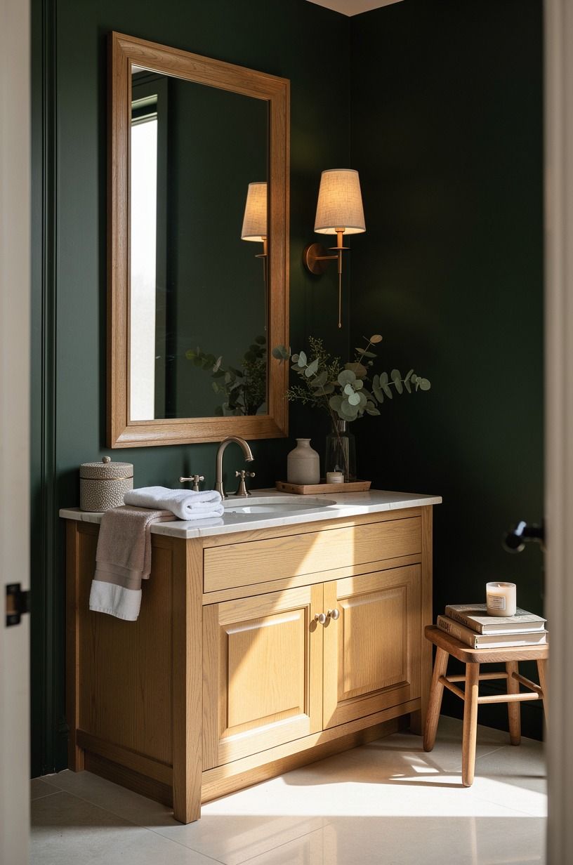 Use the Two-Wood Rule Around Dark Walls