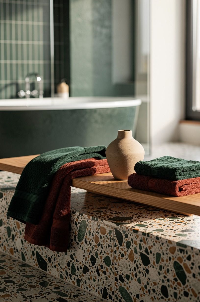 Finish with textiles that soften the echo