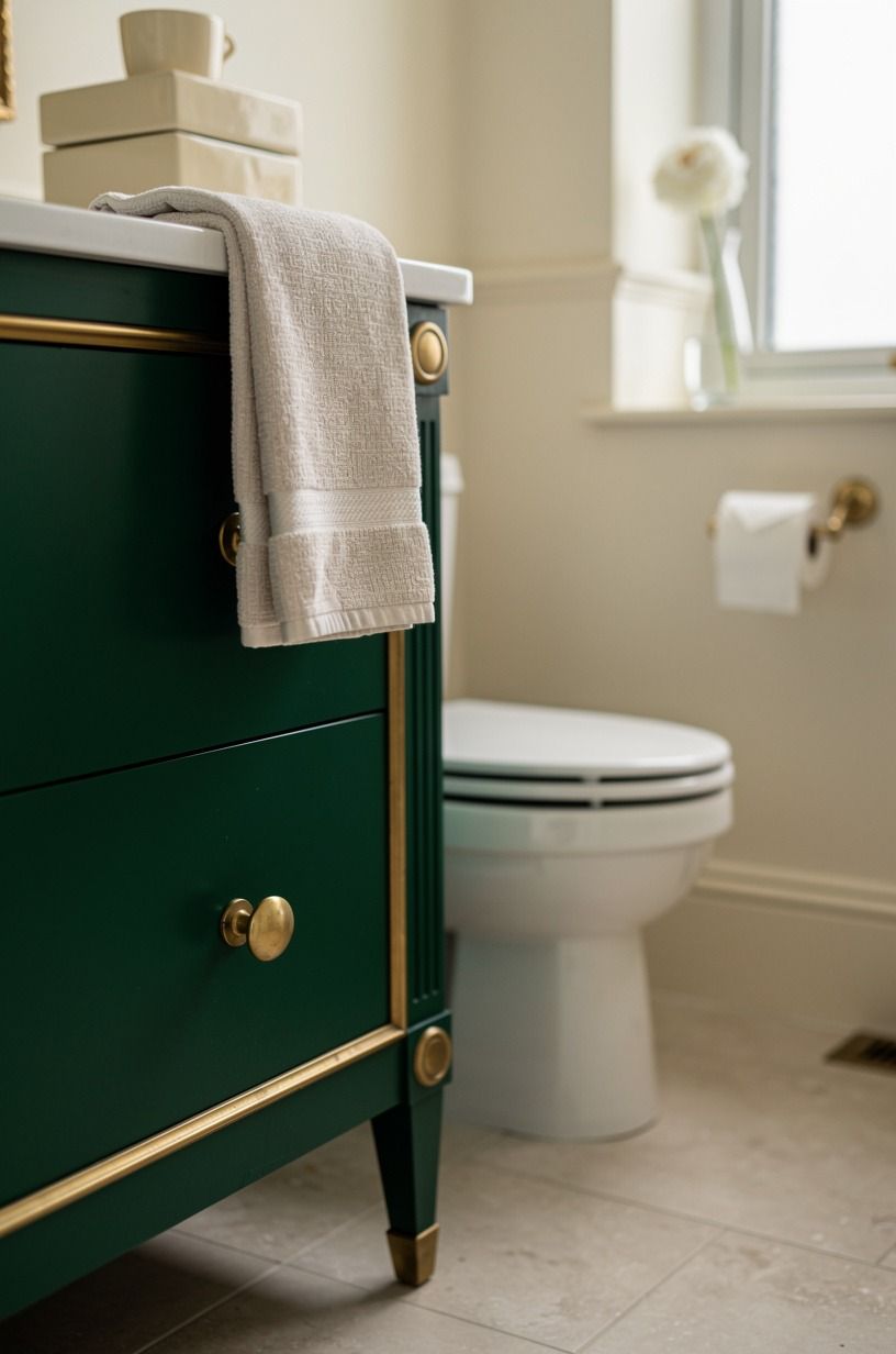 Protect the toilet clearance before styling