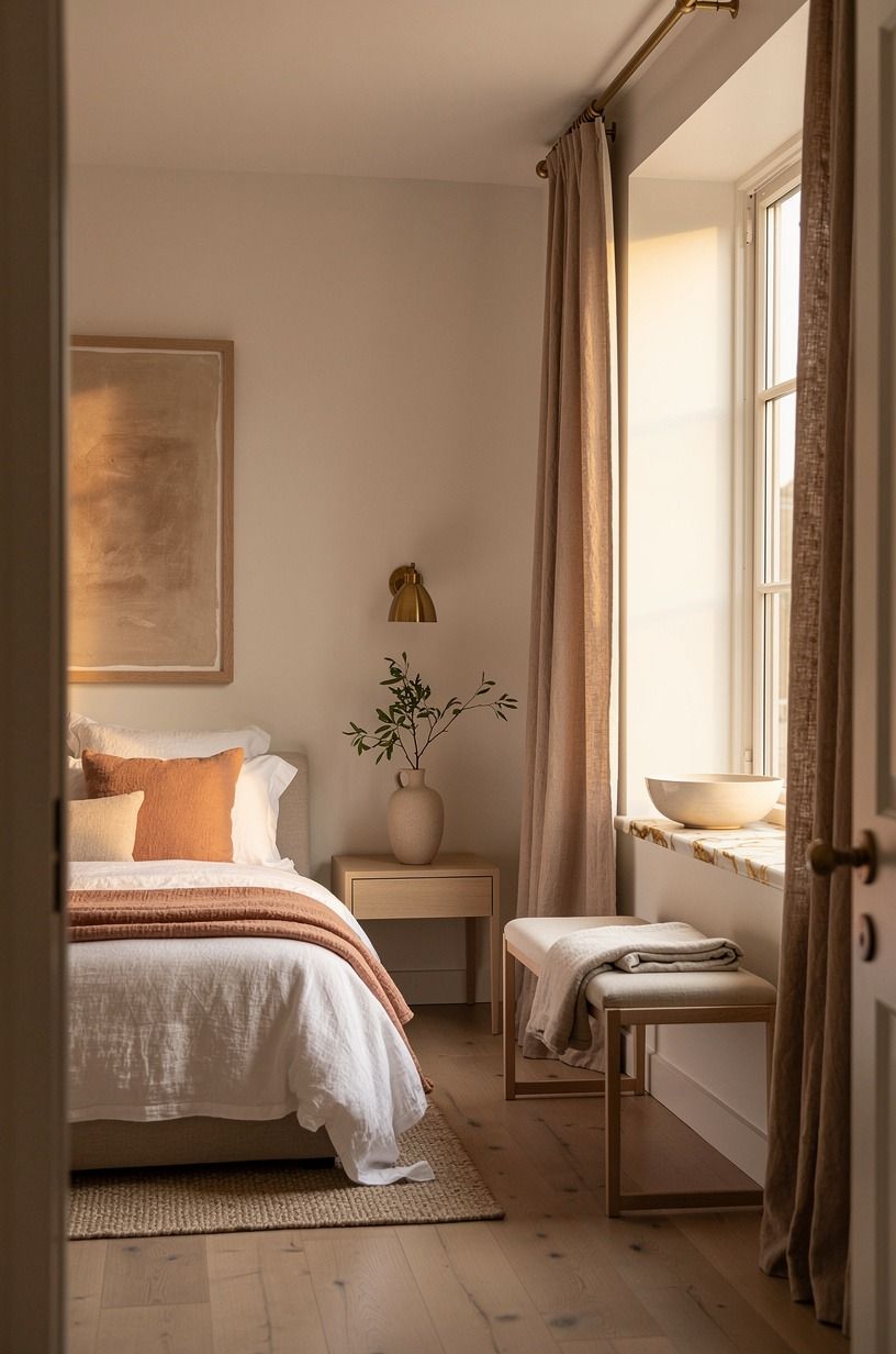 Hang Real-Looking Drapes Above the Window
