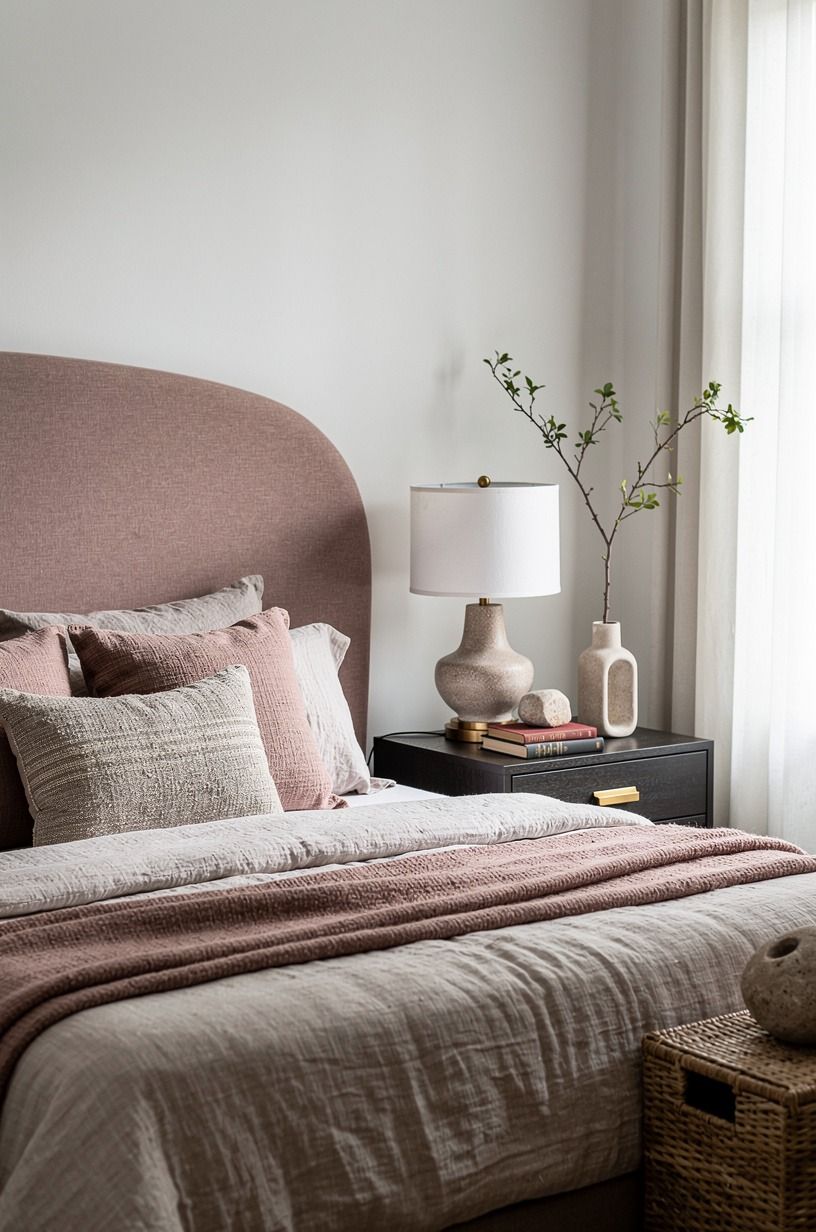 Swap a Flat Headboard for Upholstered Shape