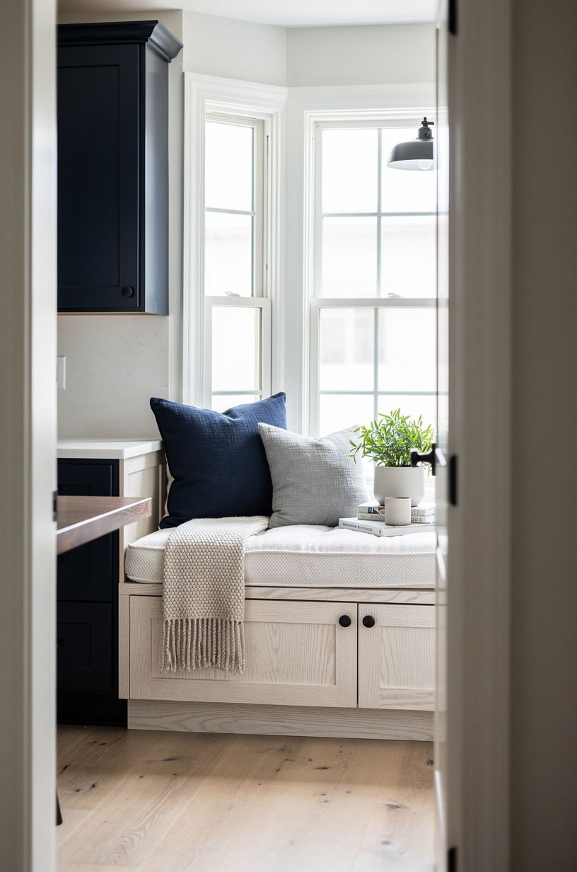 Build the Window-Seat Backbone for a Bay Window Kitchen Nook