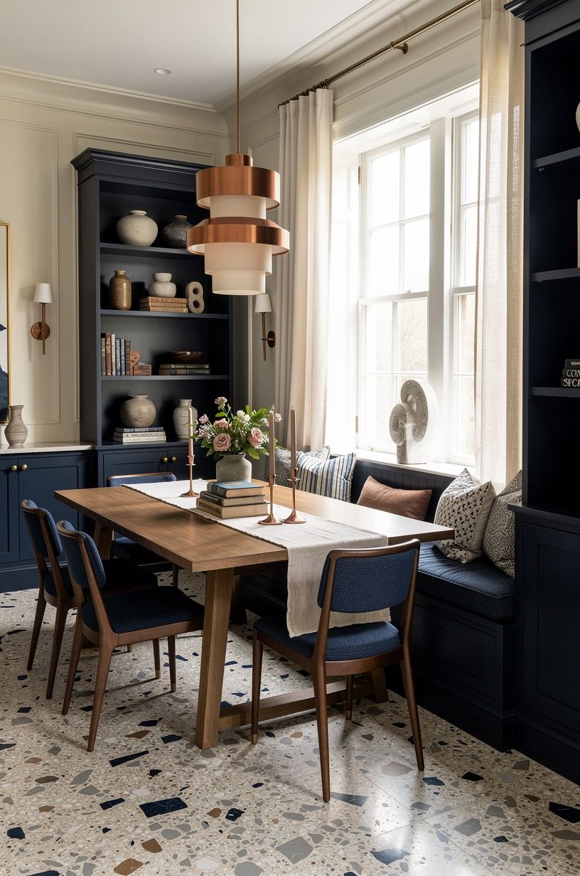 Hang the Three-Height Light Stack Above the Table