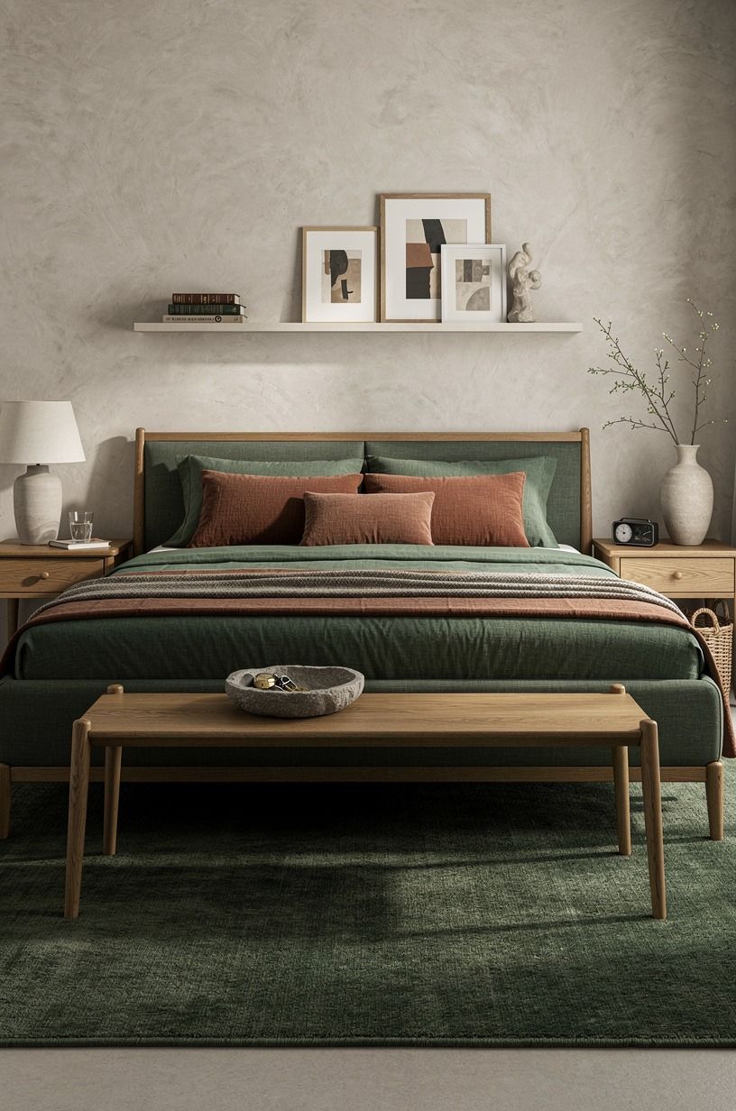 Anchor Your Bed With a Rug That Reaches