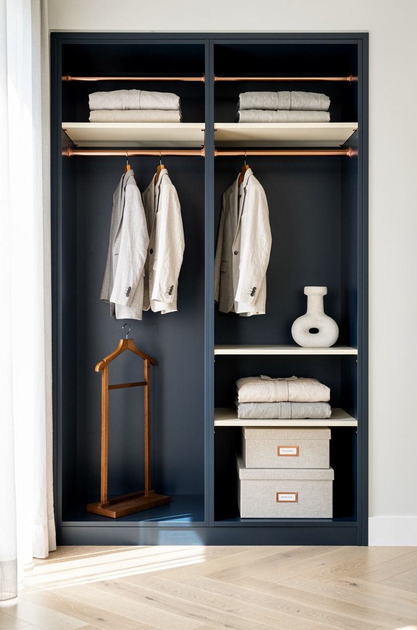 Build the Two-Rod Rhythm for a sleek closet