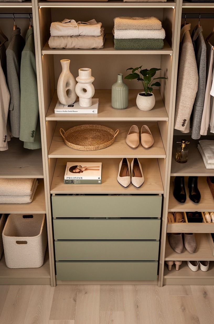 Float shelves at the 14-inch sweet spot