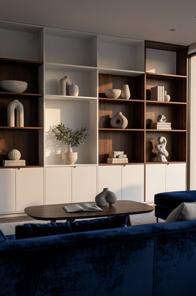 Can You Make Shelves Look Built In?