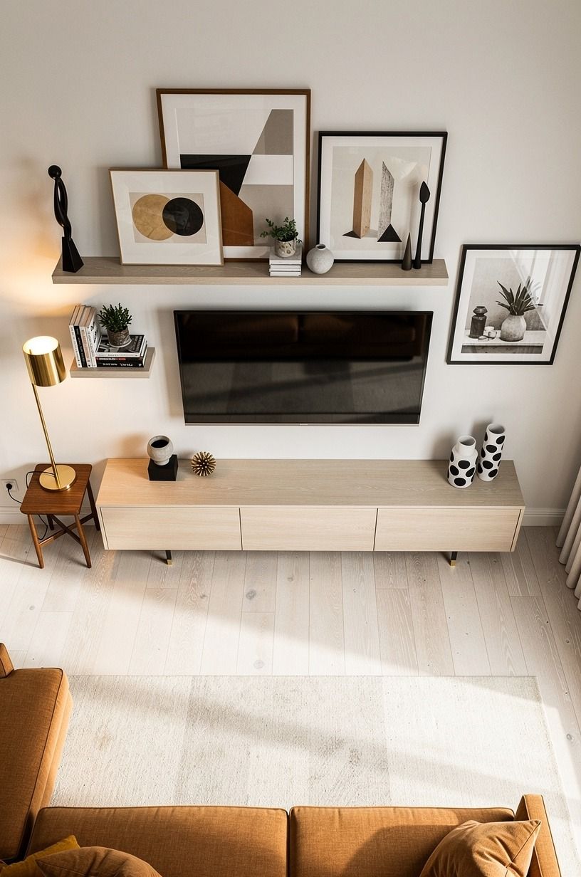 Frame the TV With Art You Can Move