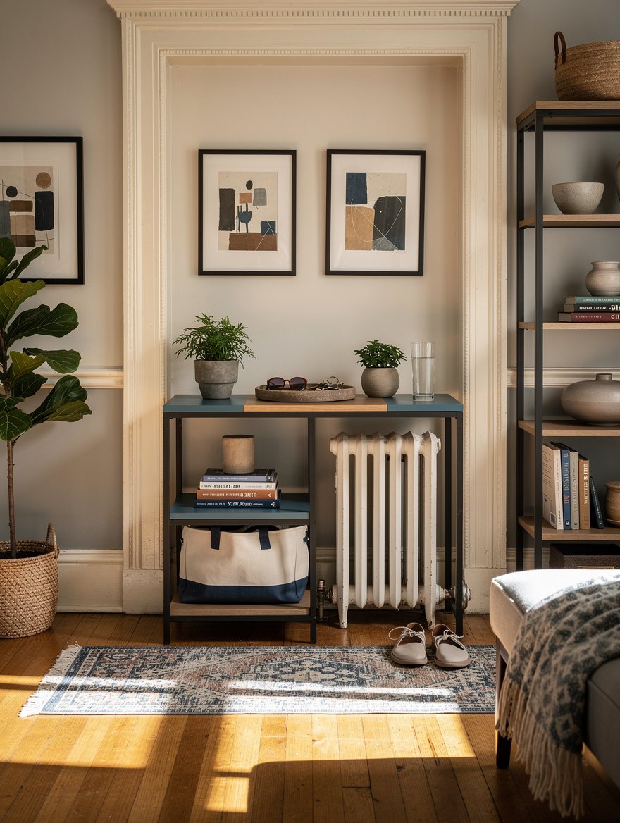 Create a Slim Landing Strip for Small Apartments