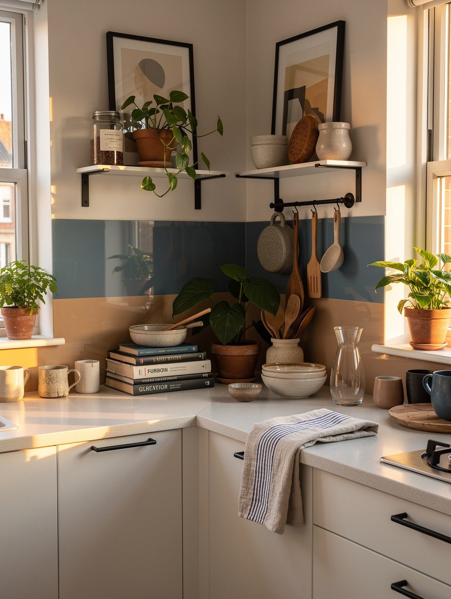 Use Acrylic for a Lightweight Color Block