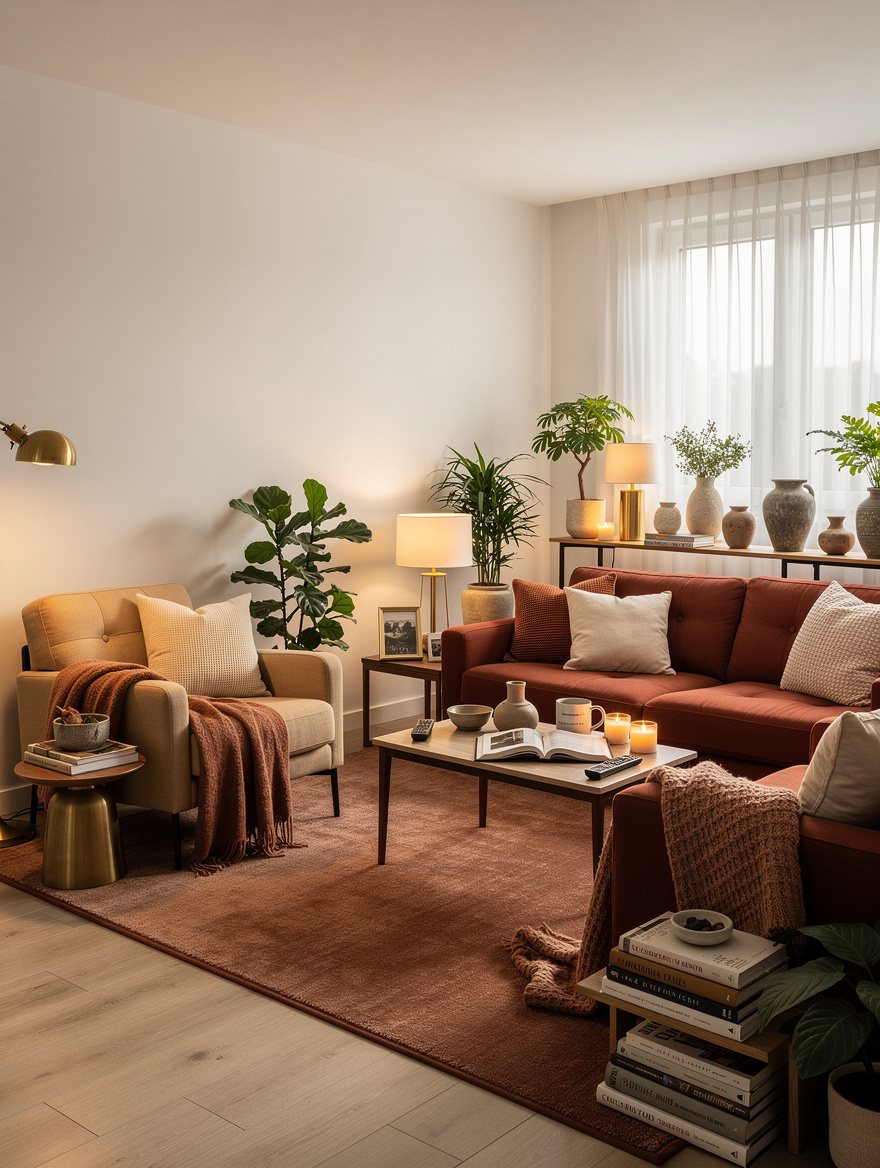 Use One Rug for One Conversation Area