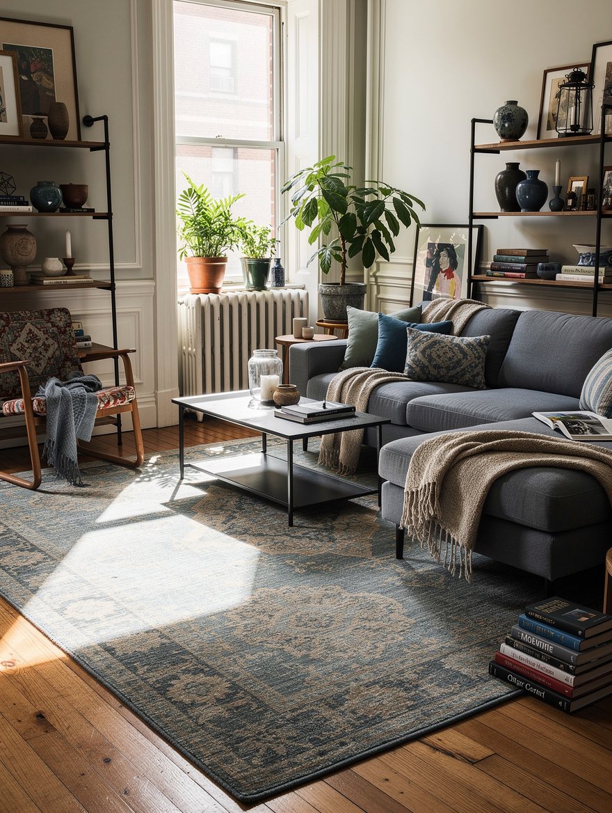 Match the Rug Shape to the Layout