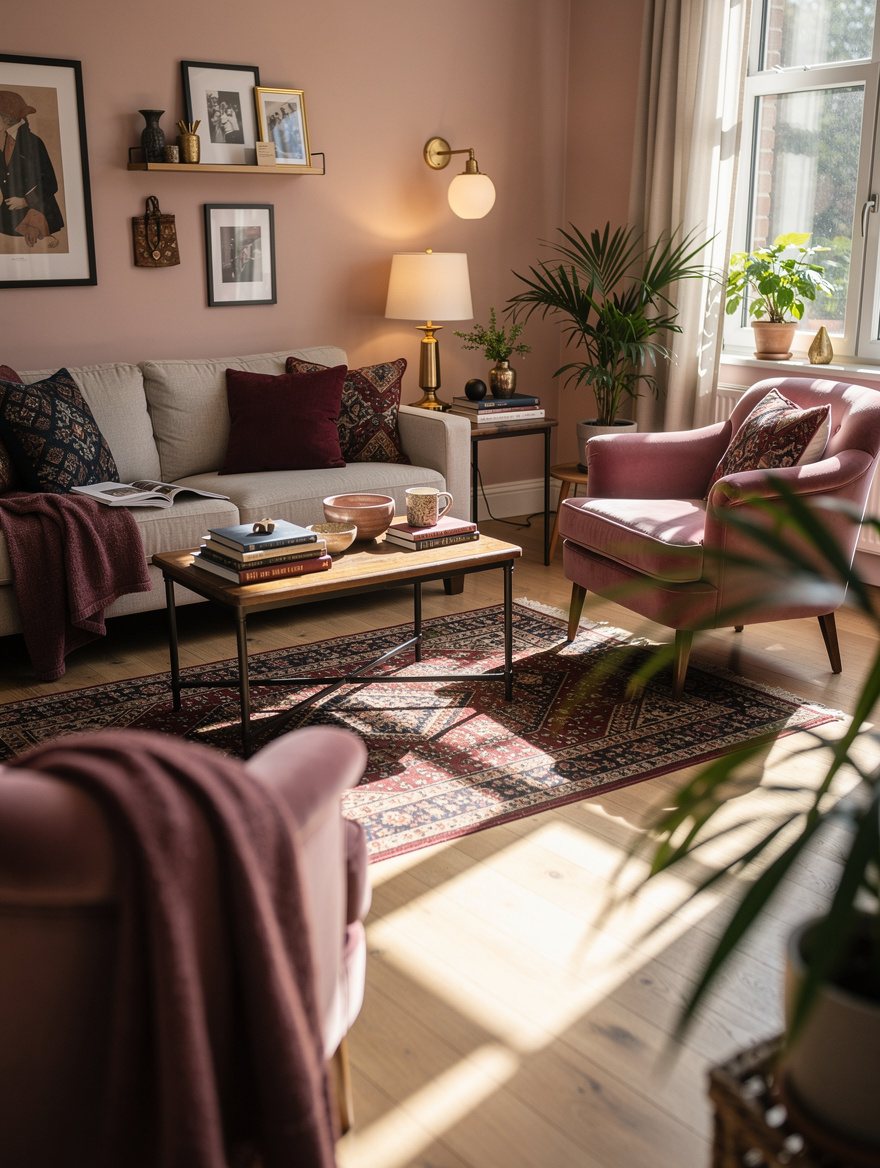 Scale the Coffee Table After the Rug