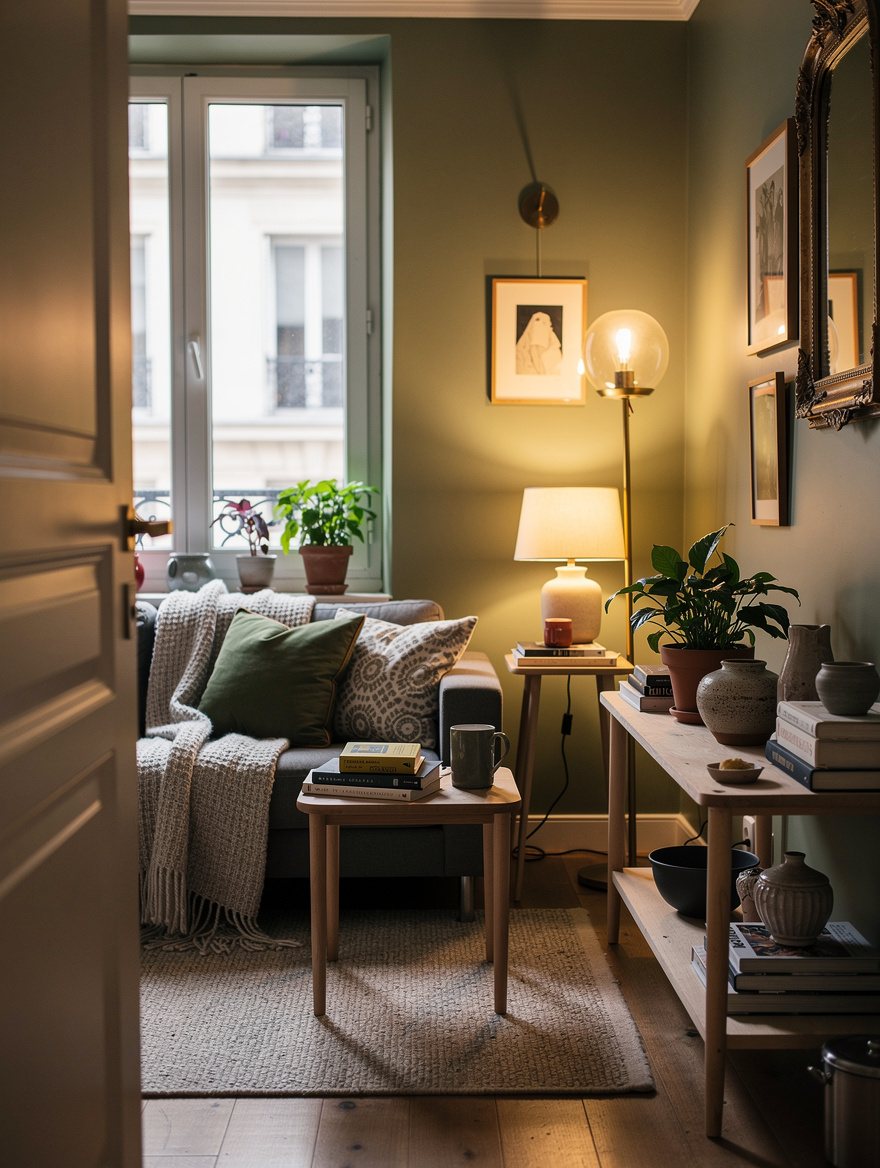 Layer Warm Light at Different Heights