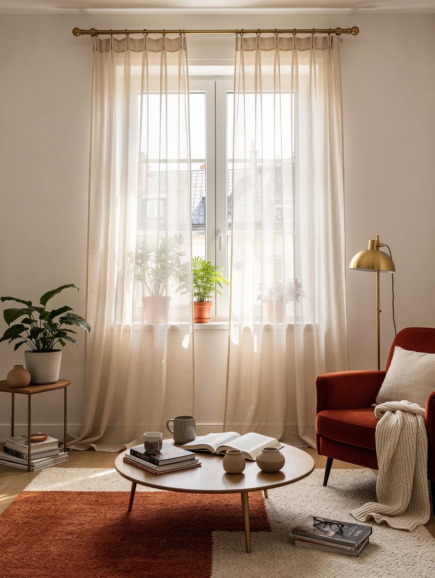 Mount Curtains High and Past the Window