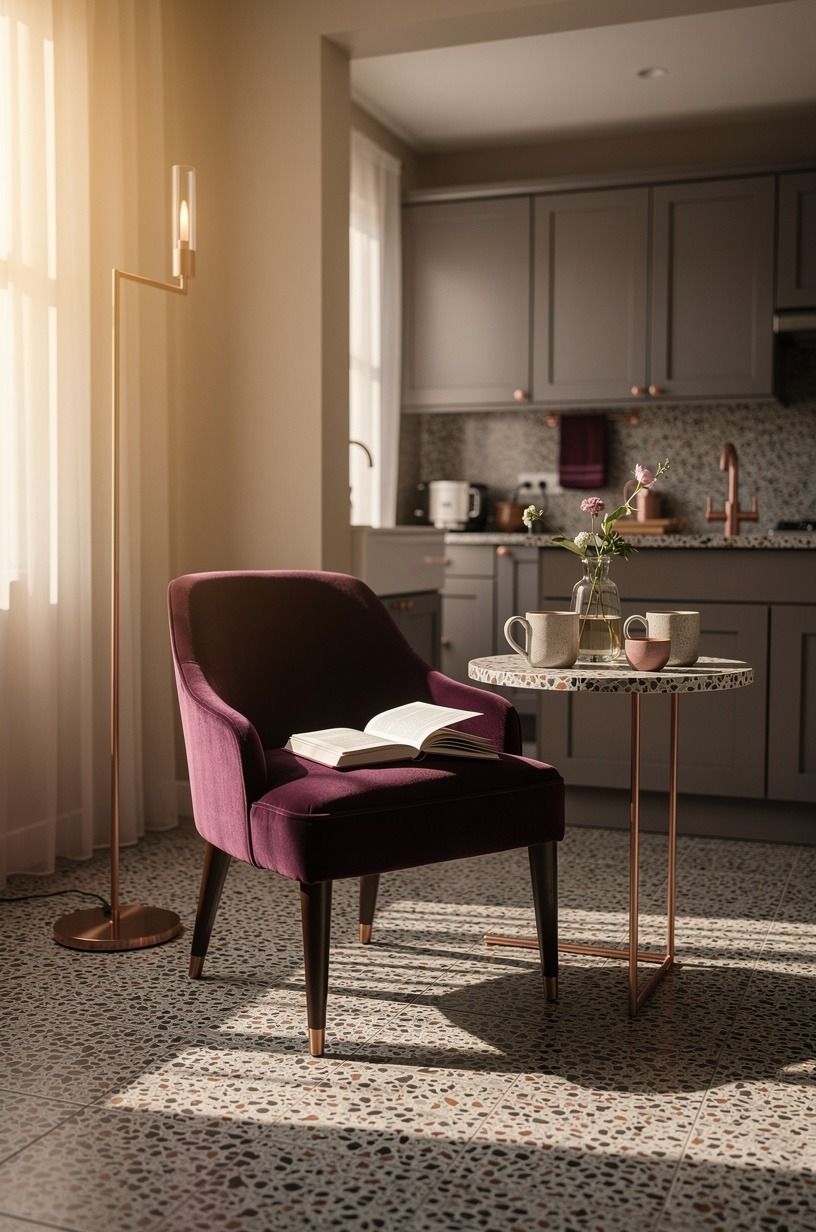 Add a quiet coffee corner that earns its space