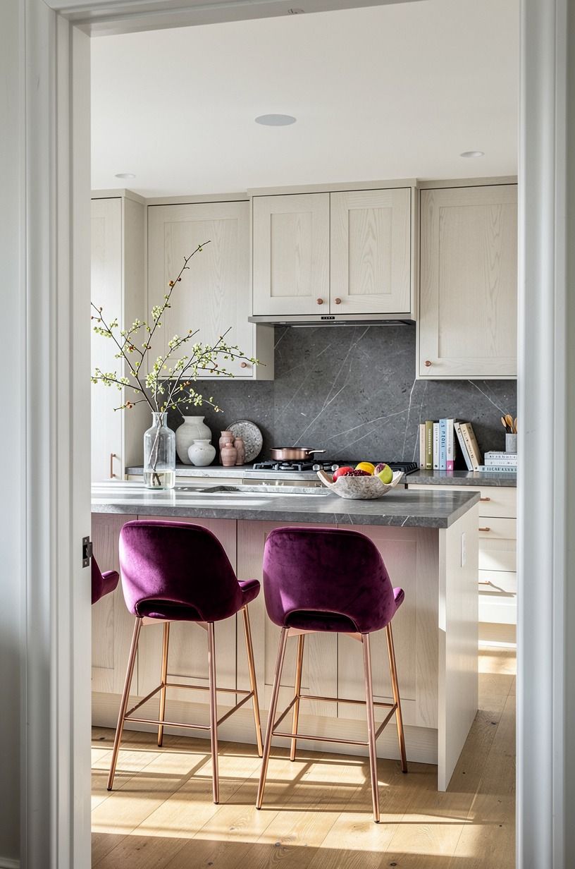 Use The Two-Wood Rule for your kitchen light wood palette