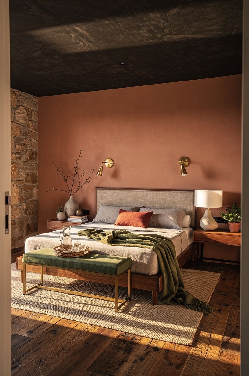 Can a dark ceiling feel intimate instead of heavy?